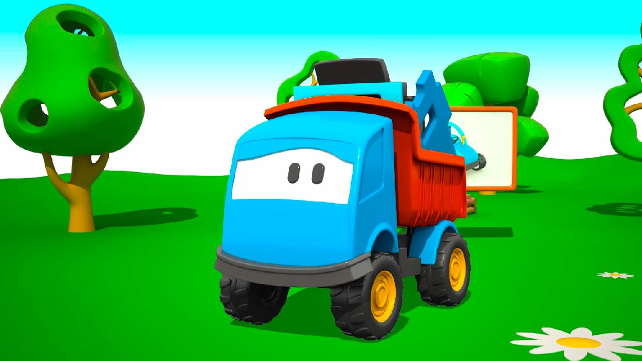 Multfilm-pro-mashinki-Leva-Gruzovichok-vse-serii-v-menyu-pesenka