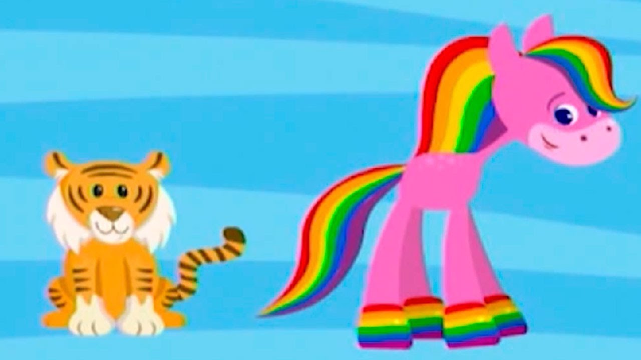 Multfilmy-dlya-malyshej-razvivayushhij-multik-Loshadka-Raduga-uchim-tsveta-tsveta-dlya-malyshej