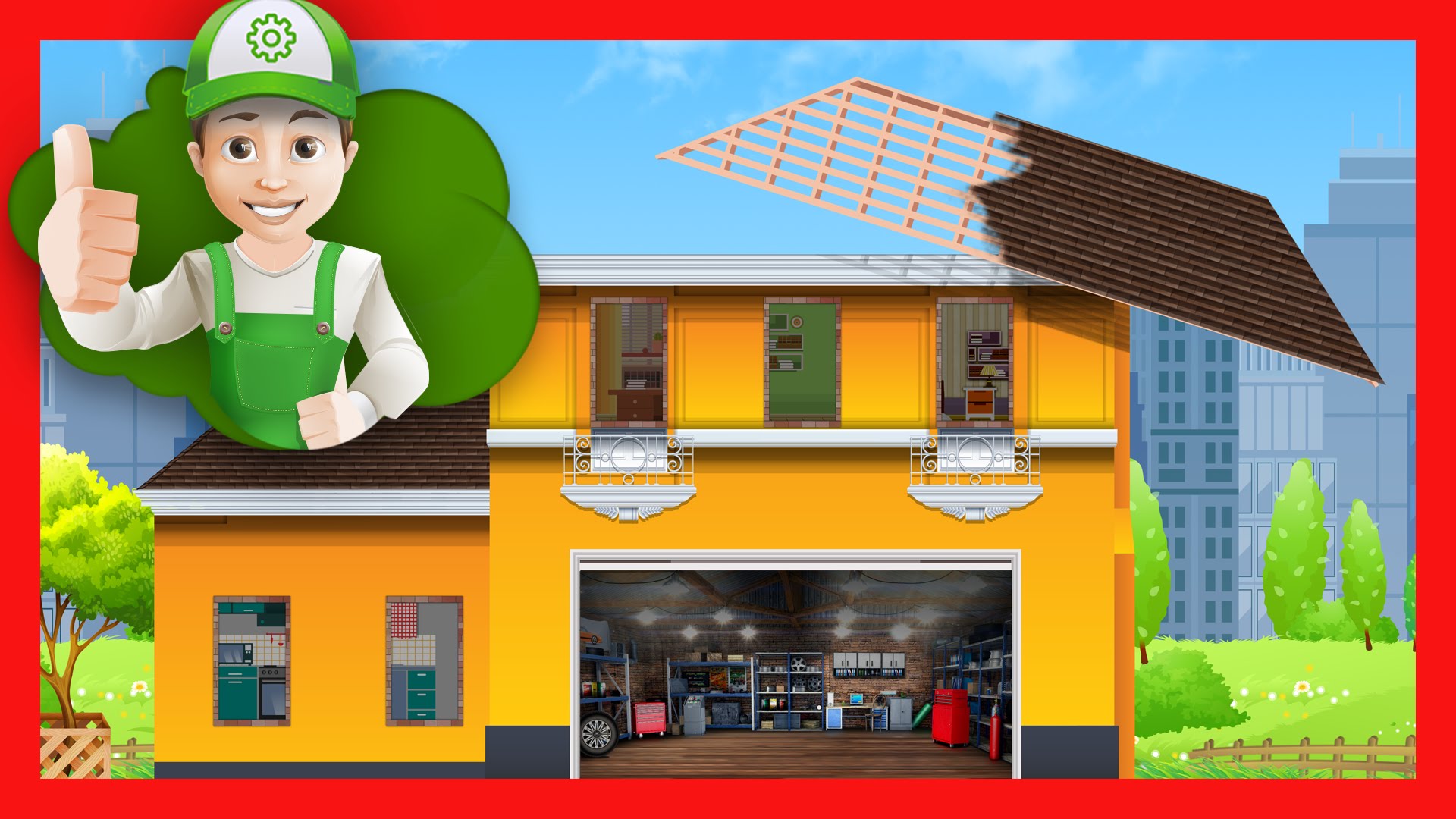 Multiki-pro-mashinki.-Vintik-remontiruet-dom-posle-pozhara-Hochu-Znat-Vse