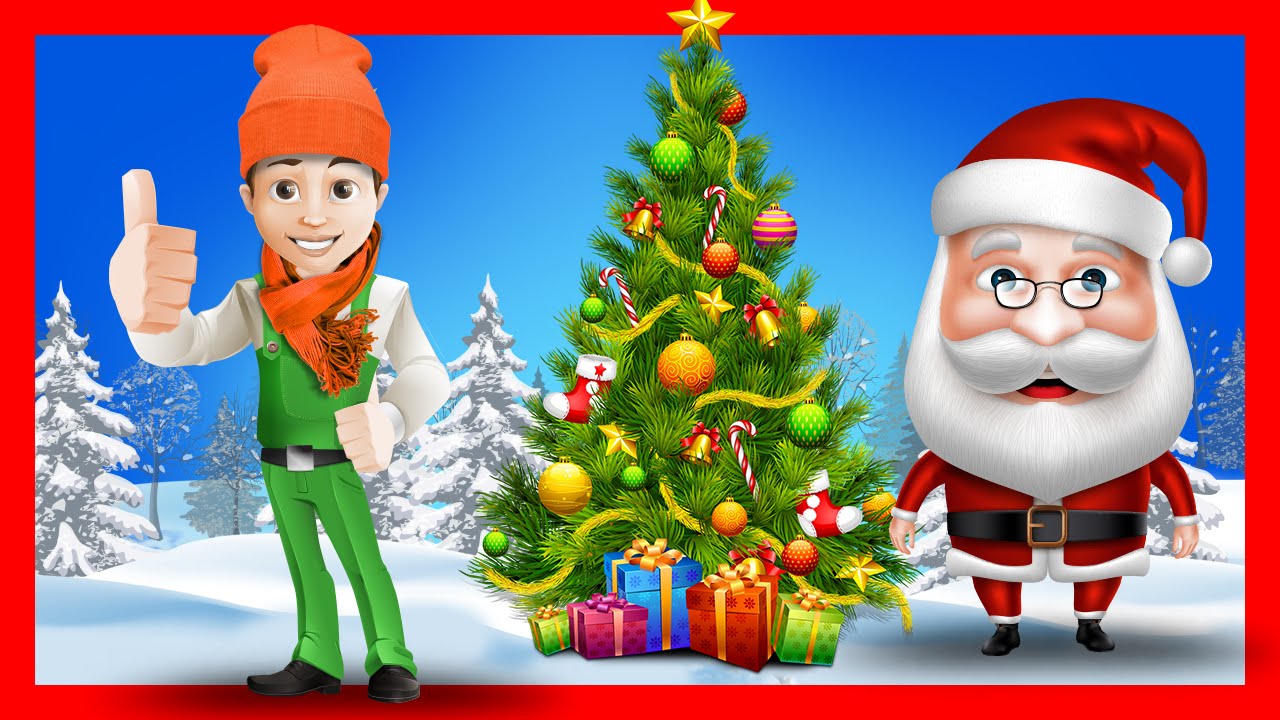 Novogodnie-multiki-pro-mashinki.-Vintik-pomogaet-dedushke-morozu-dovezti-Elku