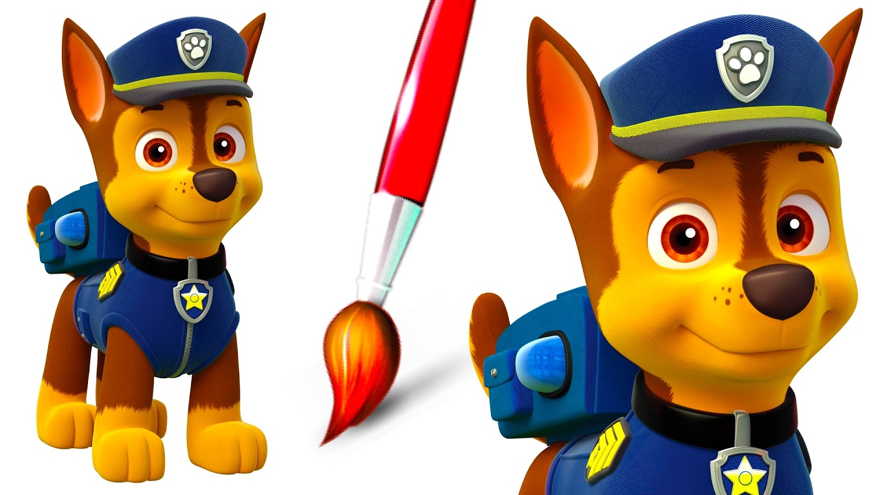 SHHenyachij-Patrul-raskrashivaem-figurku-Gonshhika-i-Marshala.-Geroi-multika-SHHenyachij-patrul