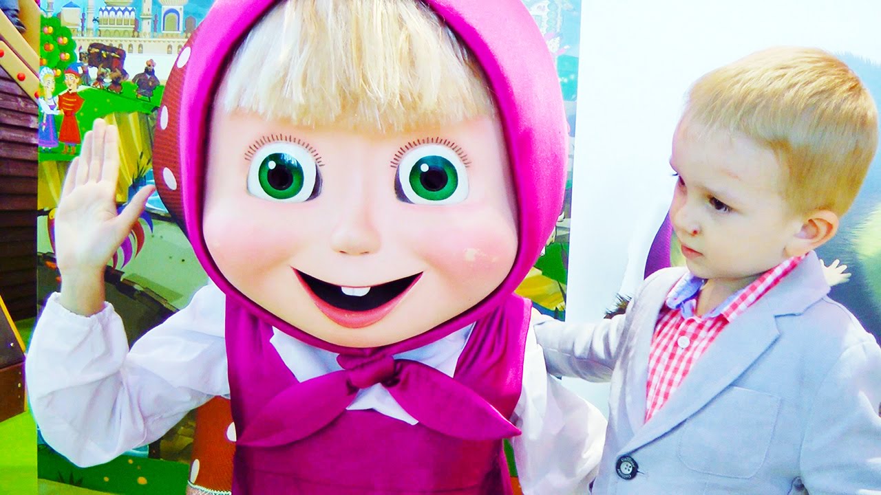 VLOG-Premera-novoj-serii-multika-Masha-i-Medved.-Podarki-ELEKTROMOBIL-Prazdnik-dlya-detej