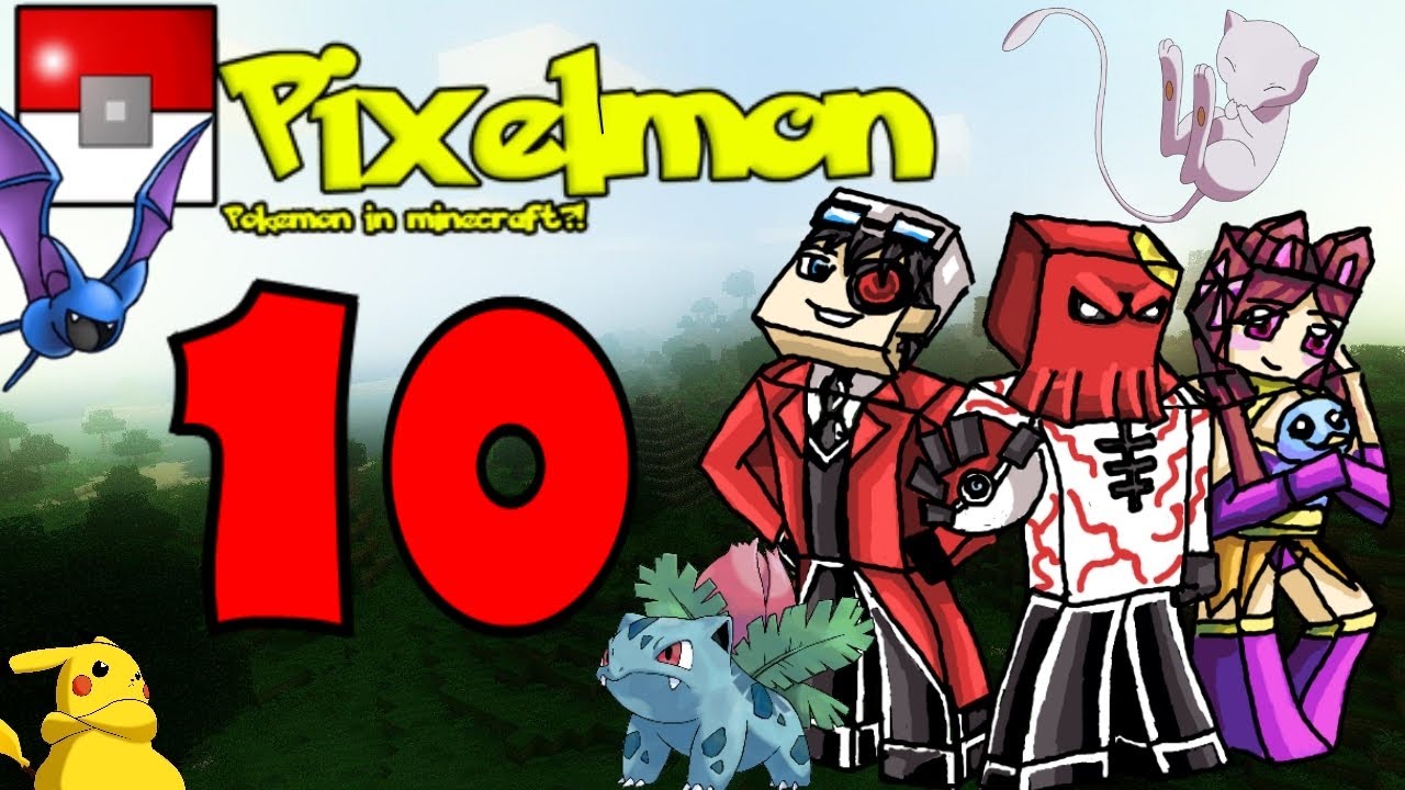 Minecraft-Pixelmon-3.0-po-russki-10-Popolnenie-pokemonov
