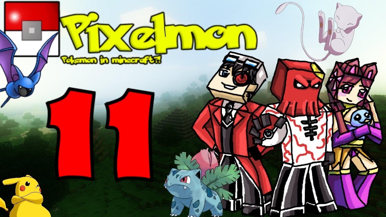 Minecraft-Pixelmon-3.0-po-russki-11-Topor-v-golove