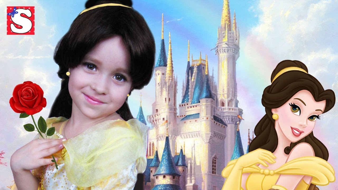 Super-MAKIYAZH-Prevrashhenie-Printsessy-Disneya-Bell-Kukly-Multfilm-Luchshie-serii-2017-Toys-For-Kids