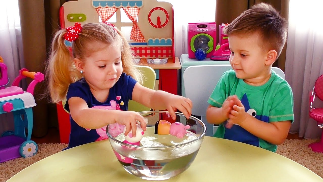 Svinka-Peppa-FOKUSY-dlya-detej-Peppa-Pig-MagicTricks-for-children-Igrushki-Svinka-Peppa-na-russkom