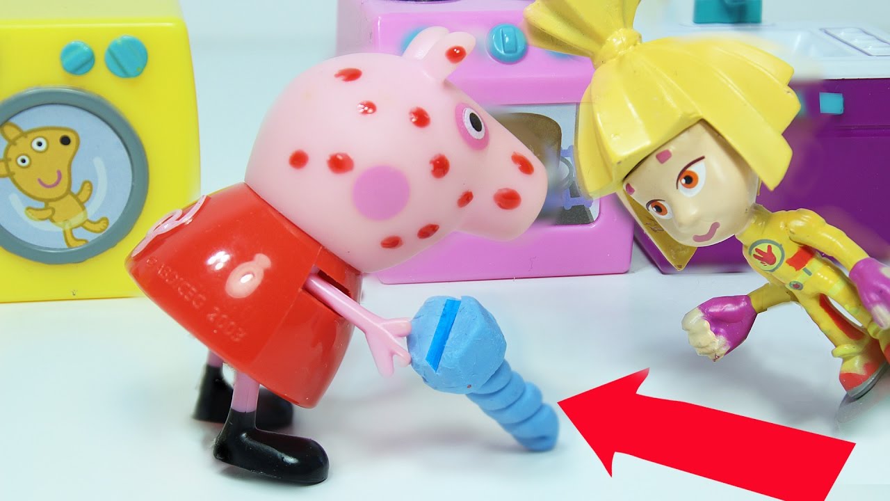 Svinka-Peppa.-Fiksiki-SPASAYUT-Peppu-ot-allergii.-Multik-s-igrushkami