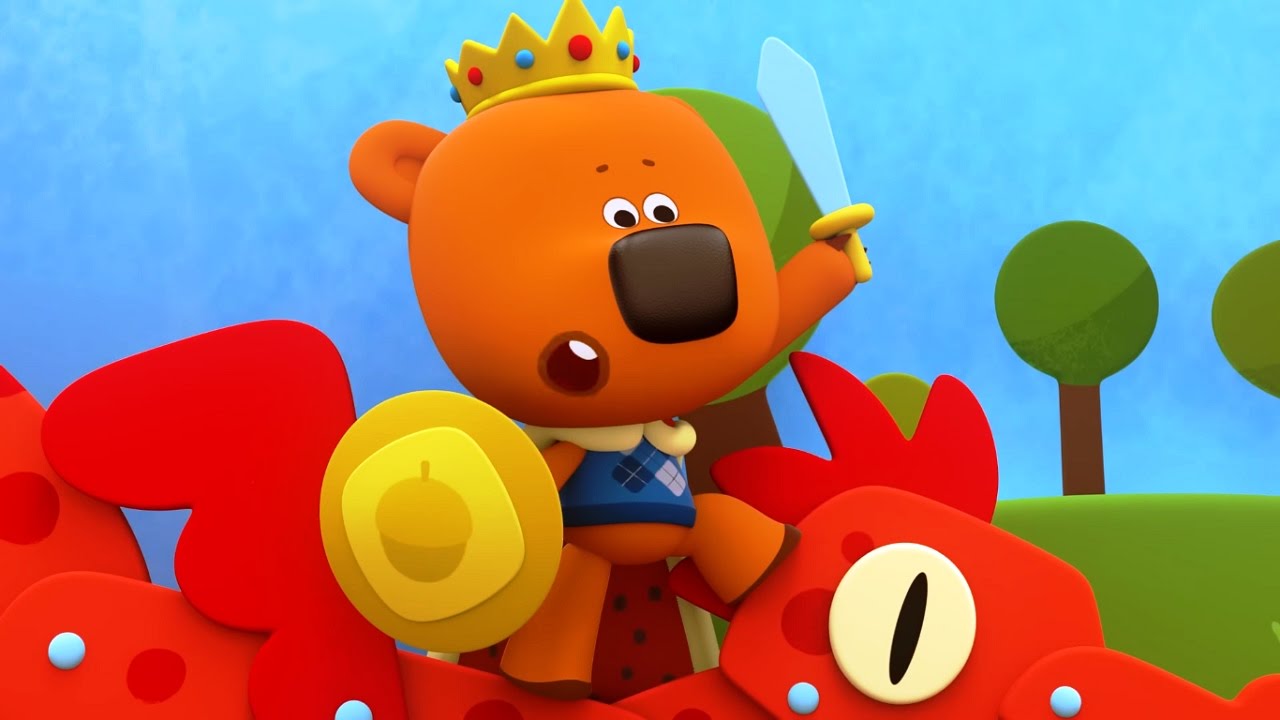 Mi-mi-mishki-Vojti-v-rol-Kesha-korol-pobezhdaet-drakona-Veselye-multiki-Novye-serii-2017