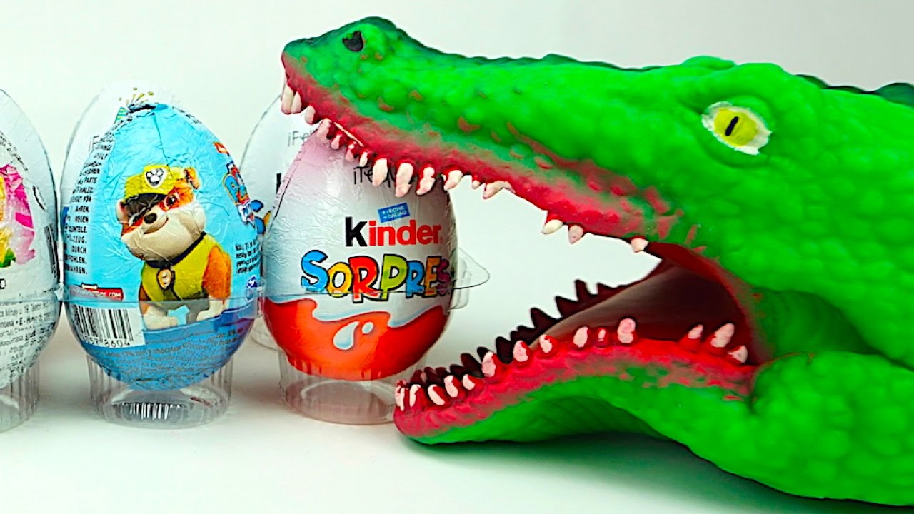 Syurprizy-SHHenyachii-Patrul-Kinder-Syurprizy-Barbi-Smurfiki-Igrushkin-TV