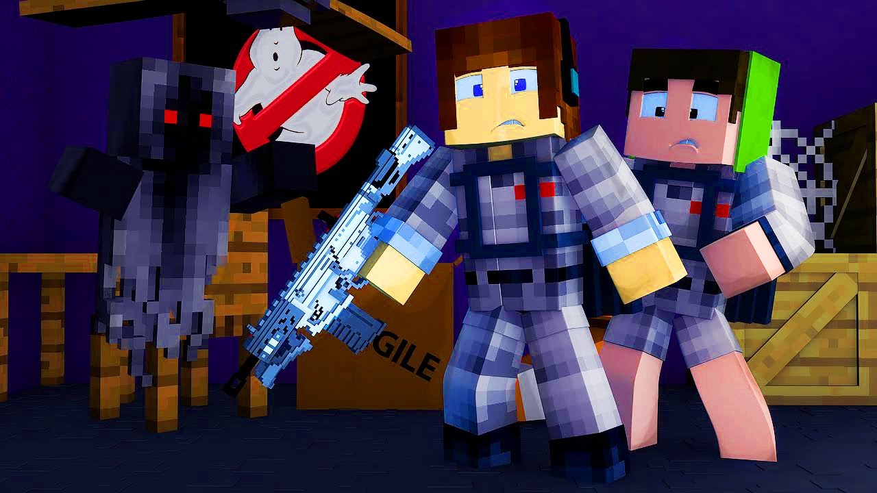 DETI-OHOTNIKI-NA-DUHOV-V-MAJNKRAFTE-DETI-I-DEVUSHKA-MIR-DETEJ-V-MINECRAFT-DETI-MINECRAFT-Multik