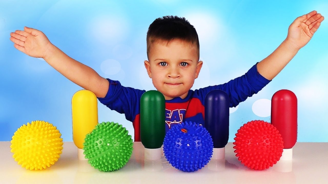 Learn-Colors-with-Paint-and-Balls-for-Children-Toddlers-Baby-Play-and-Learn-Colours-for-Kids