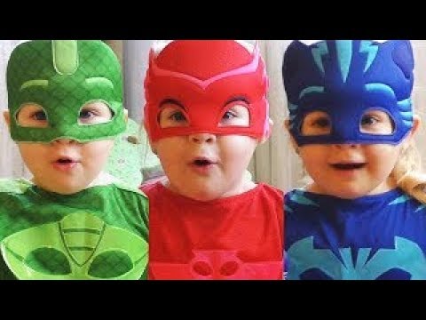 Pj-masks-Learn-Colors-with-JOHNY-JOHNY-Yes-Papa-Song-Nursery-Rhymes-for-Children-Toddlers-Babies