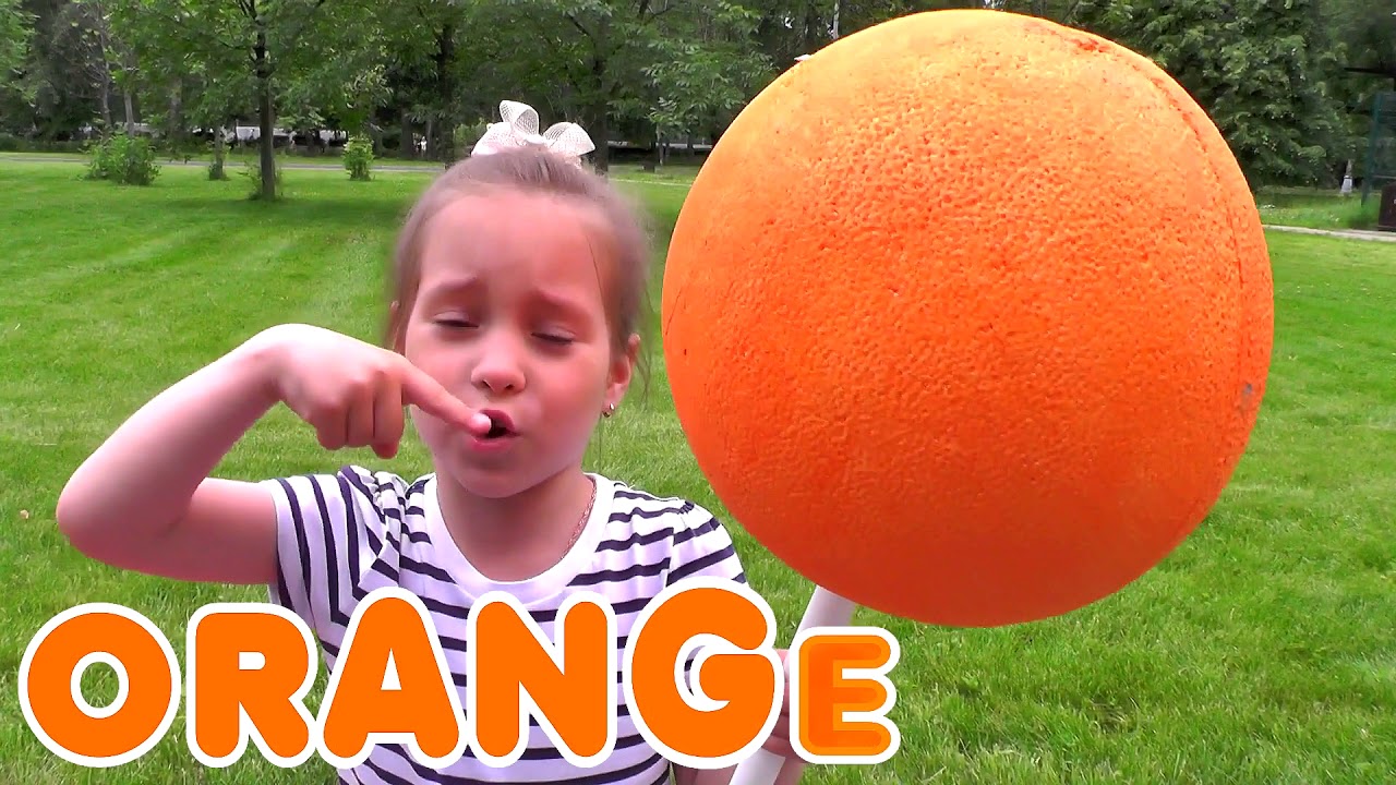 Learn-Colors-with-Bad-Baby-Colored-Cars-Candy-Giant-Chupa-Chups-Nursery-Rhymes-Songs-for-Children