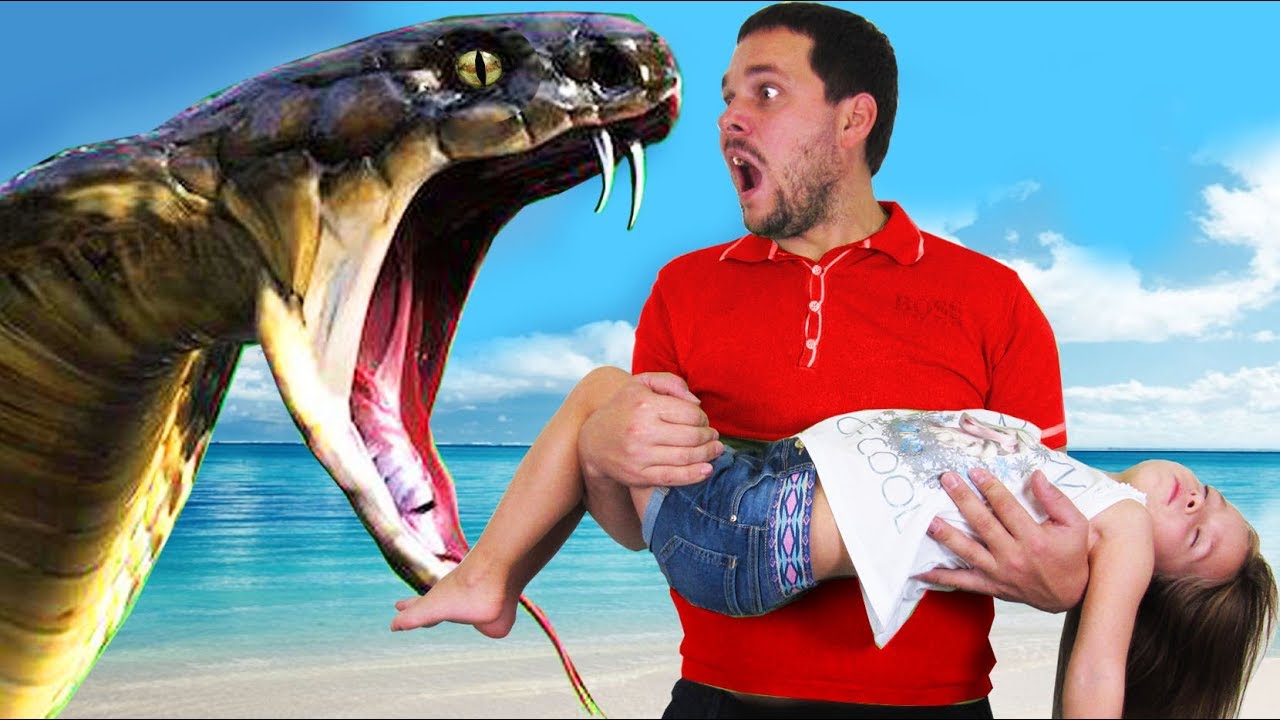 Bad-Kid-GIANT-ANACONDA-in-PLAYGROUND-Learn-colors-baby-with-Finger-Family-Song-Kids-Nursery-Rhyme