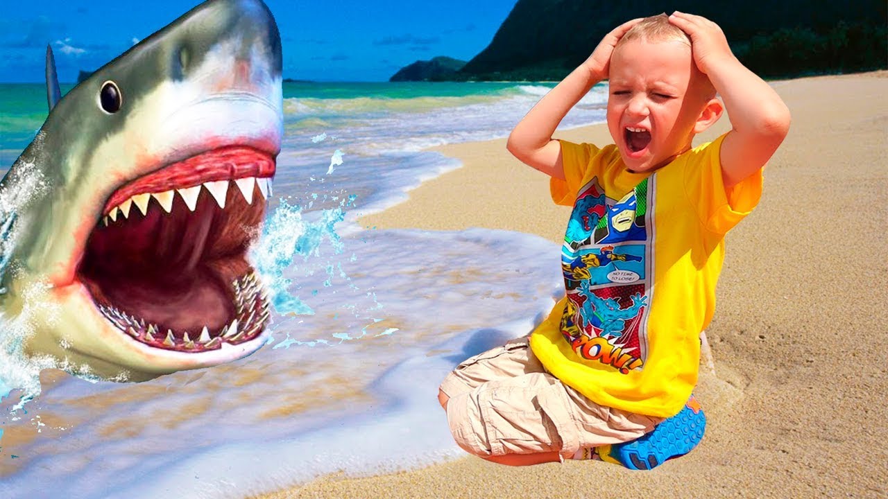 Bad-Kids-Bad-Shark-Johny-Johny-Yes-Papa-Song-Nursery-Rhymes-Learn-Colors-for-Children