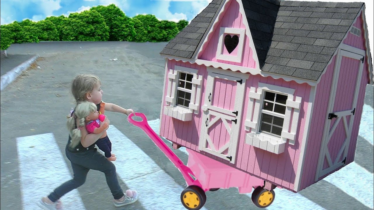 DANA-KUPILA-DOM-ODNA-V-BOLSHOM-MAGAZINE-Dlya-Detej-Funny-For-Kids-Children