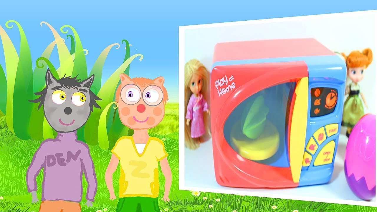 Igraem-s-mikrovolnovoj-pechyu-Poyom-pesenku-Tapki-na-Lapki-Multik-dlya-detej