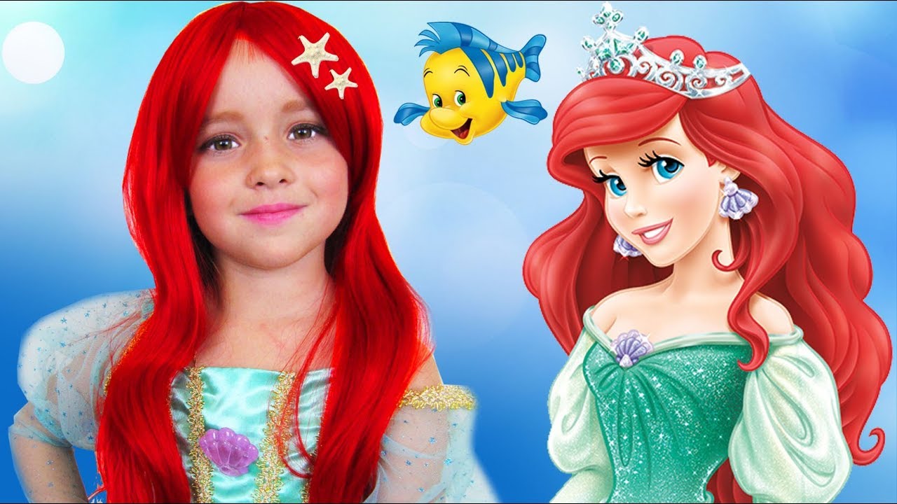 Learn-colors-with-Baby-Songs-The-Little-Mermaid-Finger-Family-Song-Nursery-Rhymes-kids-Children