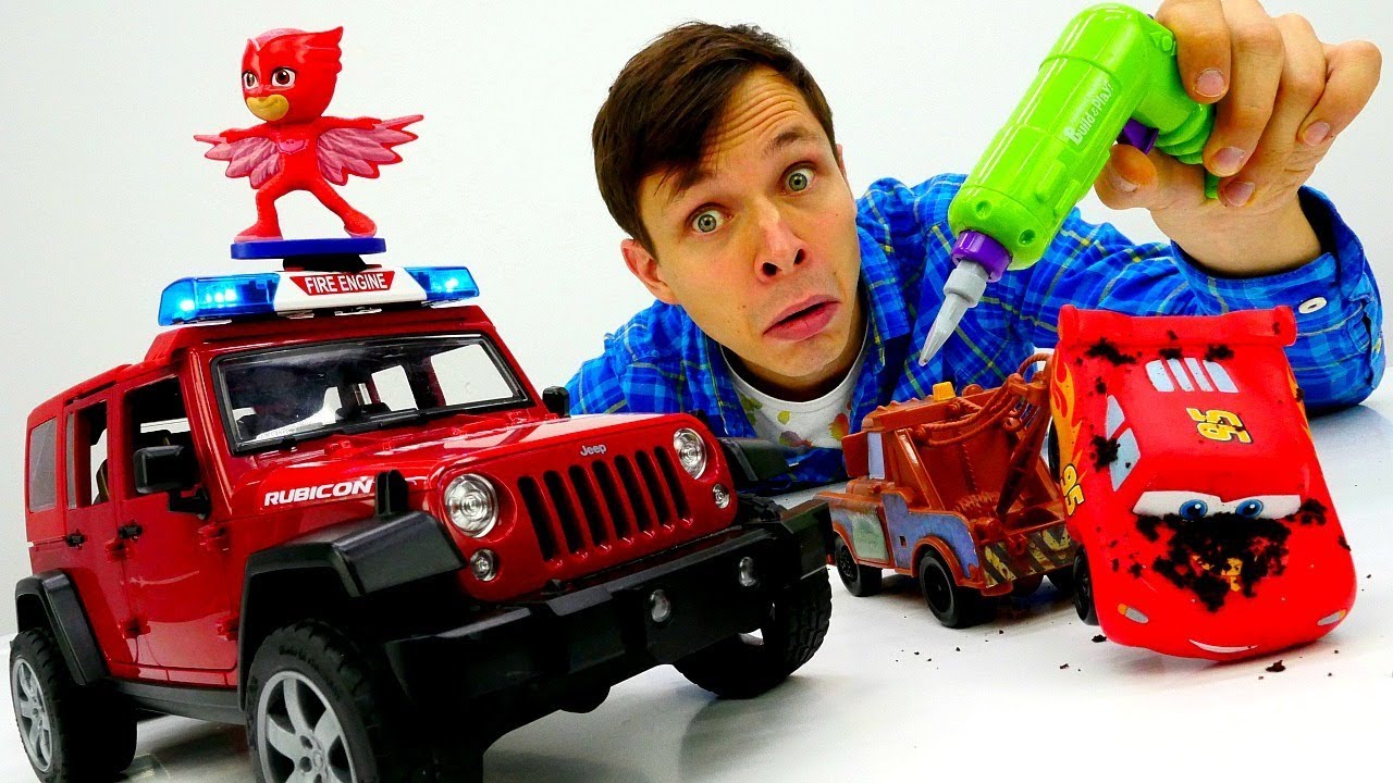 Masterskaya-Fyodora-prokachka-MASHINKI-GeroivMaskah-Remont-Tachki-Makvina-Video-dlya-malchikov