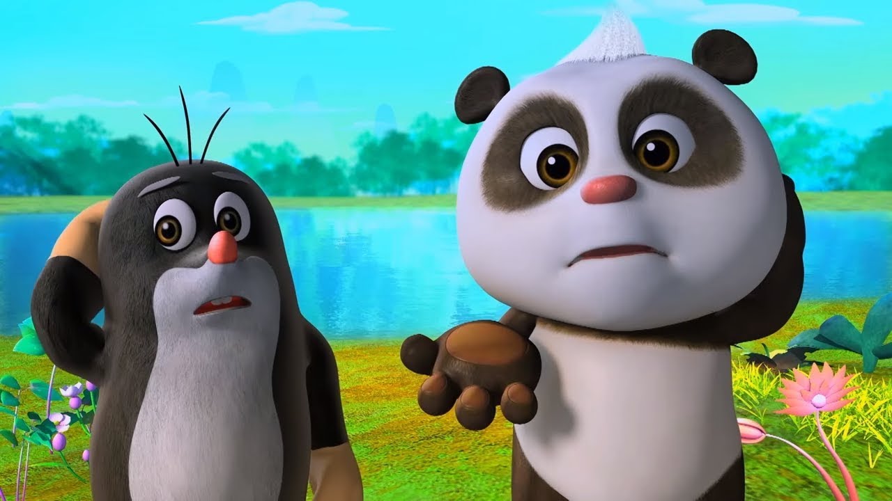 Multiki-Krotik-i-Panda-Konkurs-talantov-Karta-sokrovishh-Veselye-multfilmy-dlya-detej