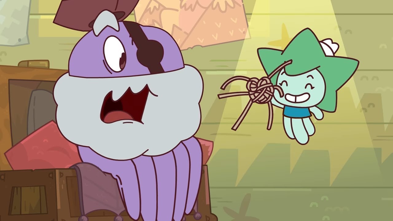 Novye-multiki-2017-Kapitan-Kraken-Peshhera-sladostej-Morskie-uzly-Multfilmy-dlya-detej