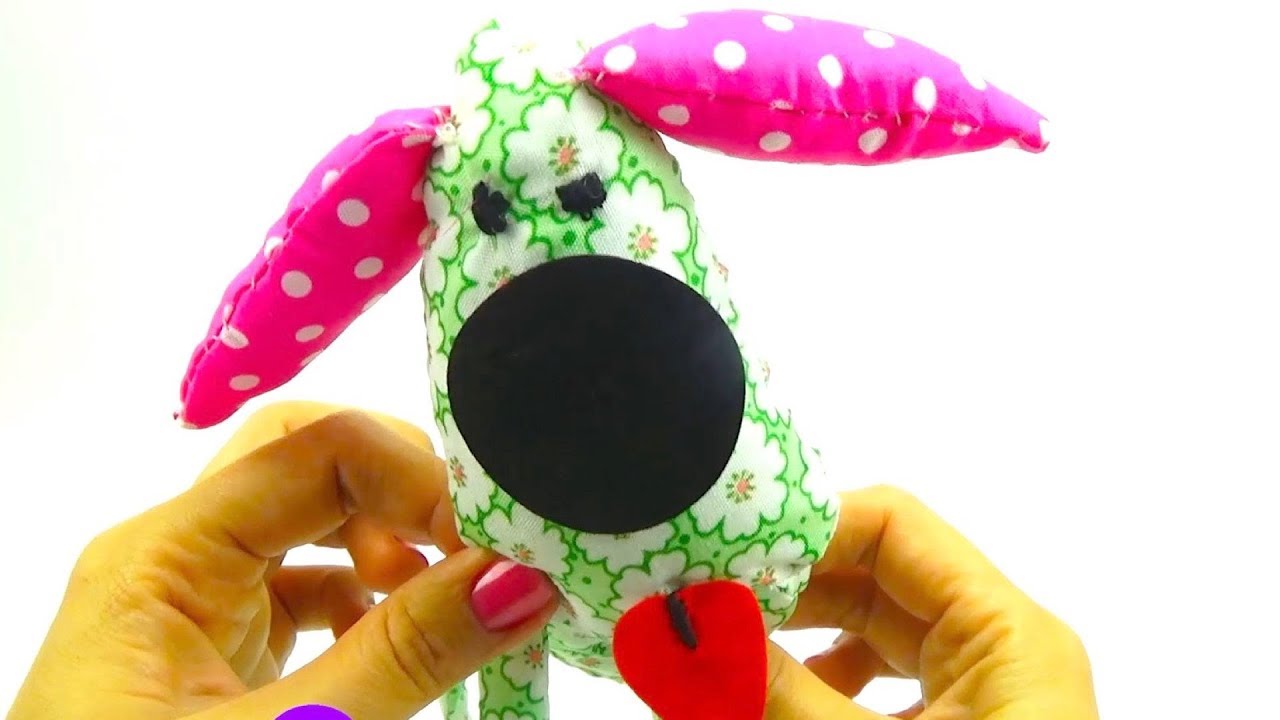 Razvivayushhee-video-dlya-detei-delaem-sobaku-svoimi-rukami-Raspakovyvaem-nabor-dlya-rukodeliya-Igrushk