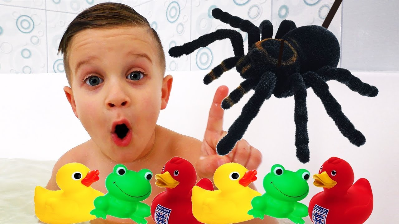 Spider-Attacks-kids-Are-you-sleeping-song-nursery-rhymes-for-children-Learn-Colors-with-baby-songs