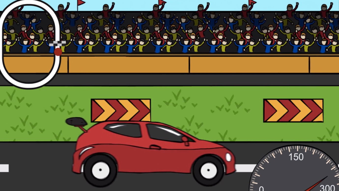 Veselyj-Genri-Premera-multfilma-Gonochnaya-mashina-1-seriya