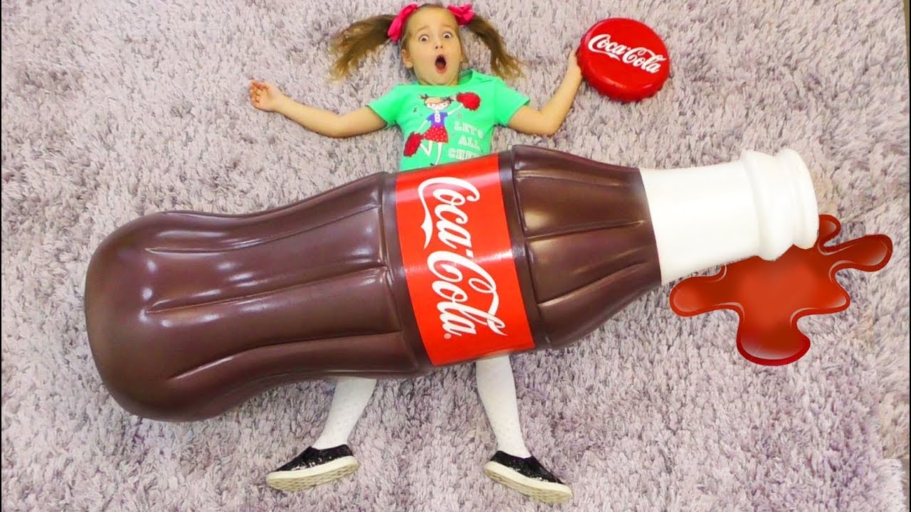 Bad-Kid-Chocolate-Giant-Candy-Coca-Cola-Johny-Johny-Yes-Papa-Nursery-Rhymes-Song-for-Children