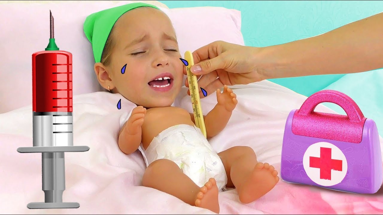 Bad-babies-dolls-Family-Fun-Pretend-Play-Learn-colors-with-Baby-Nursery-Rhymes-for-Children