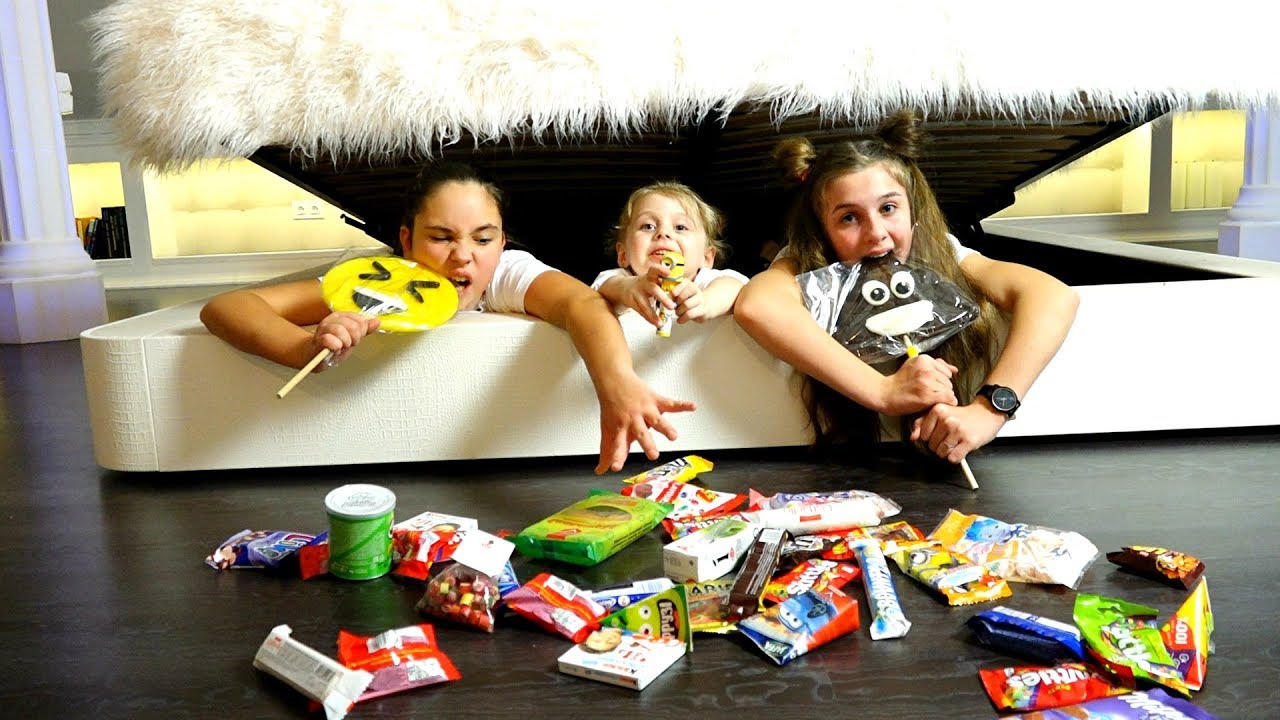 CHELLENDZH-NAJDI-STO-SPRYATANO-Lera-protiv-Diany-Pobeditelyu-PRIZ-Funny-For-Kids