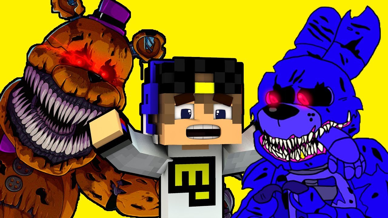 CHTO-BUDET-ESLI-POPAL-V-DOM-ANIMATRONIKA-FNAF-Majnkraft-v-Realnoj-zhizni-Video-Dlya-detej-Multik-Det
