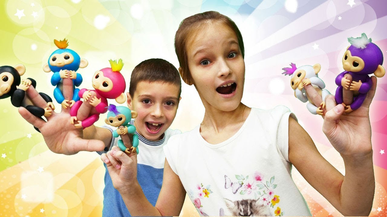 Detskie-IGRUSHKI-Obezyanki-FINGERLINGS-KLASSNYE-OBZOR-Interaktivnye-igrushki-i-igry-dlya-detej