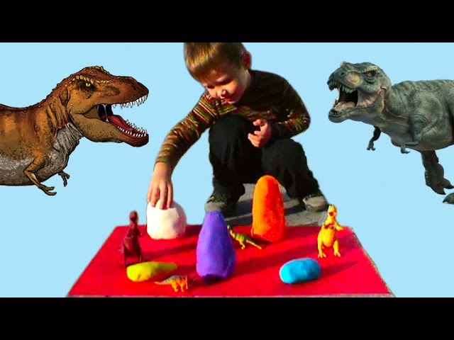 Dinozavry-YAjtsa-syurpriz-PlejDo-Play-Doh-testo-igrushki