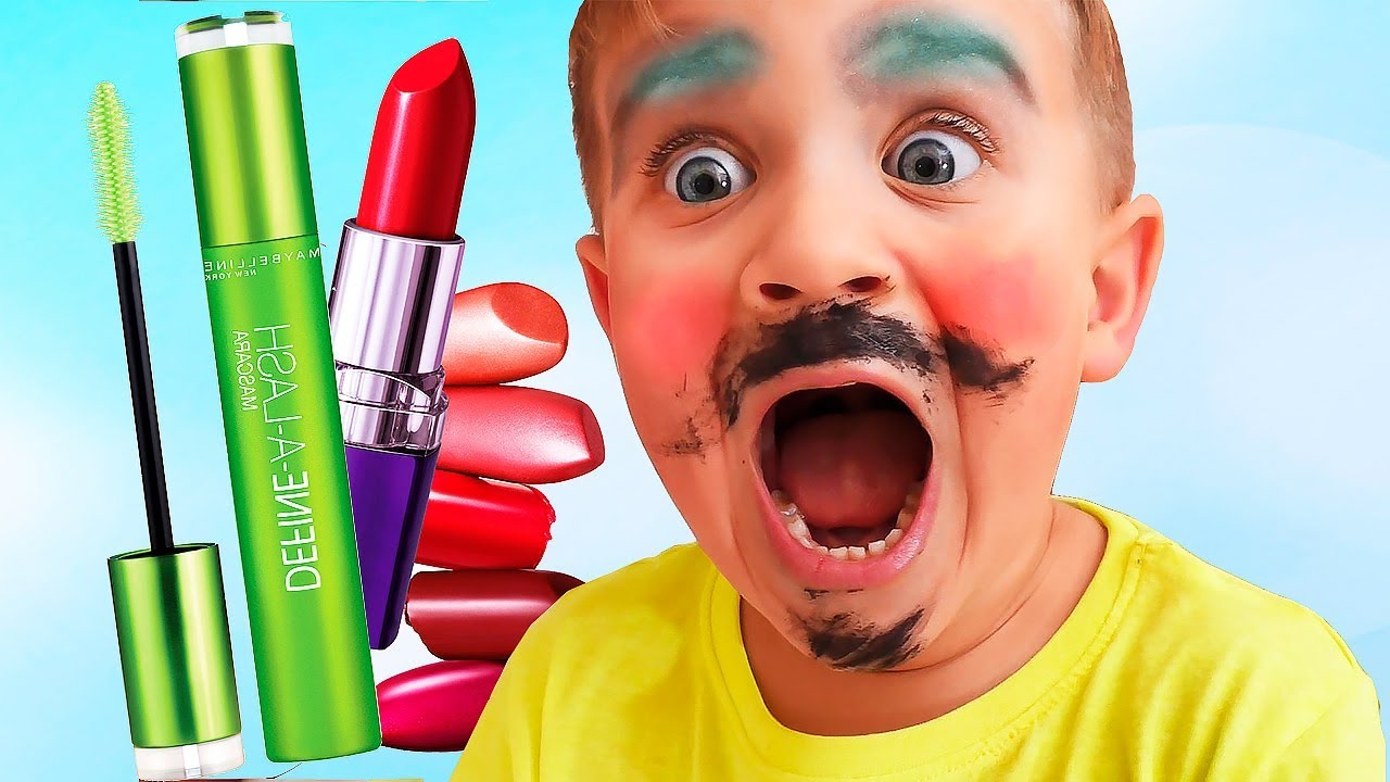 Funny-Baby-prank-Bad-Baby-Crying-brother-got-Makeup-Johny-Johny-Yes-Papa-Nursery-Rhymes-bad-kids