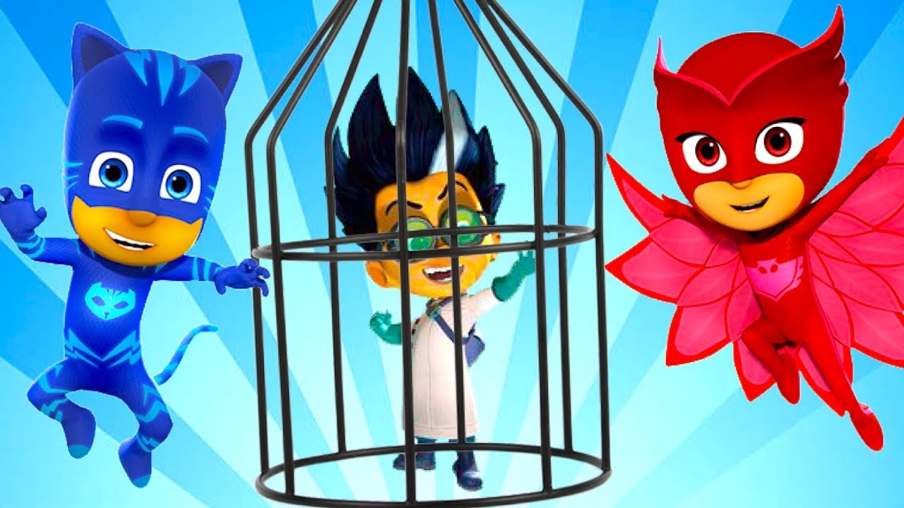 Geroi-v-Maskah.-Raspakovyvaem-igrovoi-nabor-SHtab-Geroev.-Multik-s-igrushkami-Geroi-v-Maskah