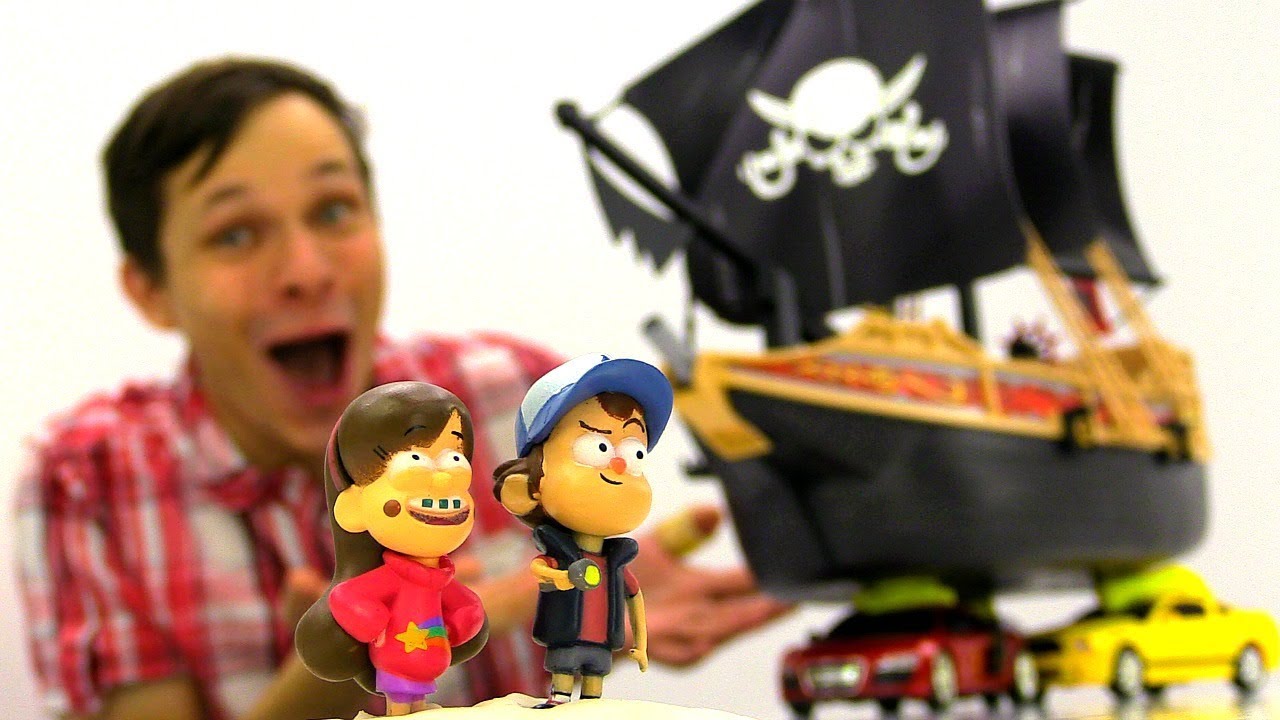 Igry-GravitiFolz-DIPPER-i-MEJBL-ishhut-SOKROVISHHA-Fyodor-prokachal-Piratskij-Korabl-Video-mashinki