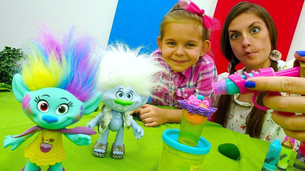 Igry-dlya-devochek-VKUSNYASHKI-dlya-Trolli-PleDo-MOROZHENOE-Video-igrushki-dlya-detej