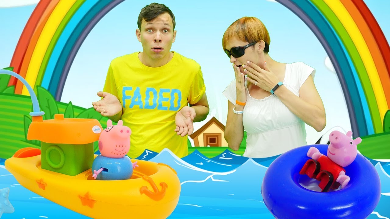 KAFE-na-DEREVE-segodnya-na-PLYAZHE-Svinka-Peppa-i-MORE-Video-i-igry-dlya-detej-KapukiKanuki