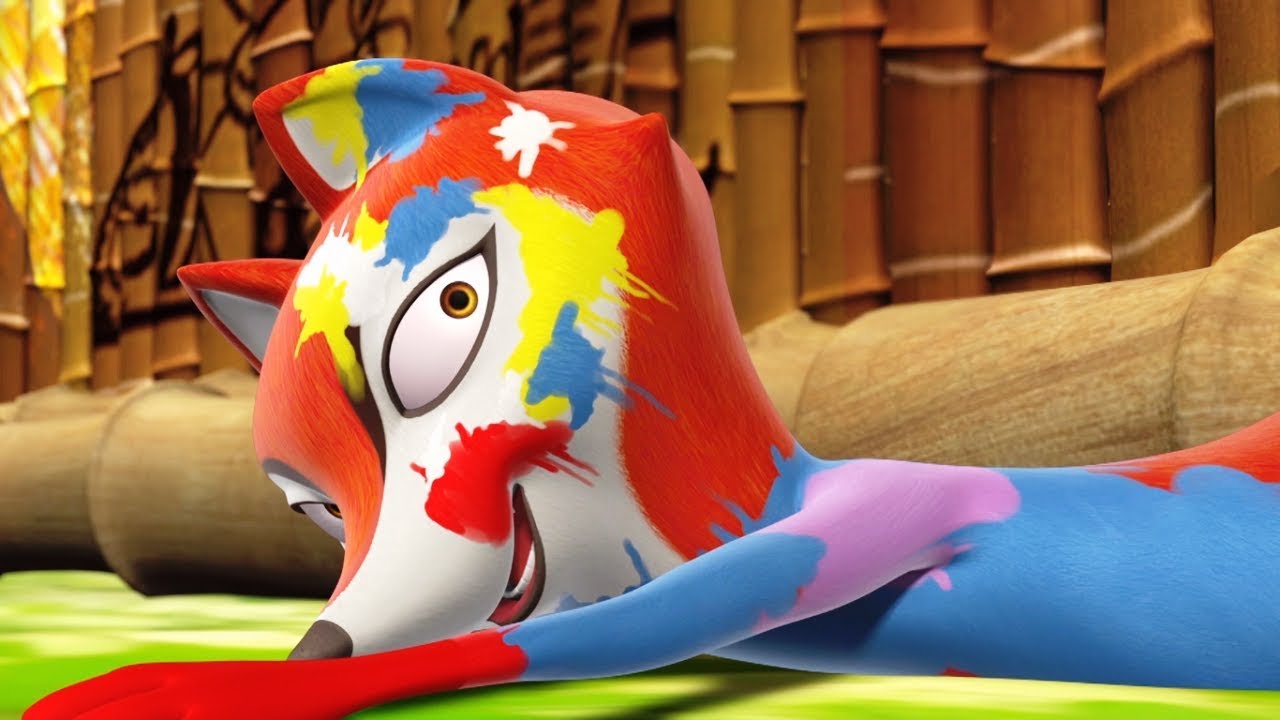 Krotik-i-Panda-Uroki-risovaniya-i-Kurer-Panda