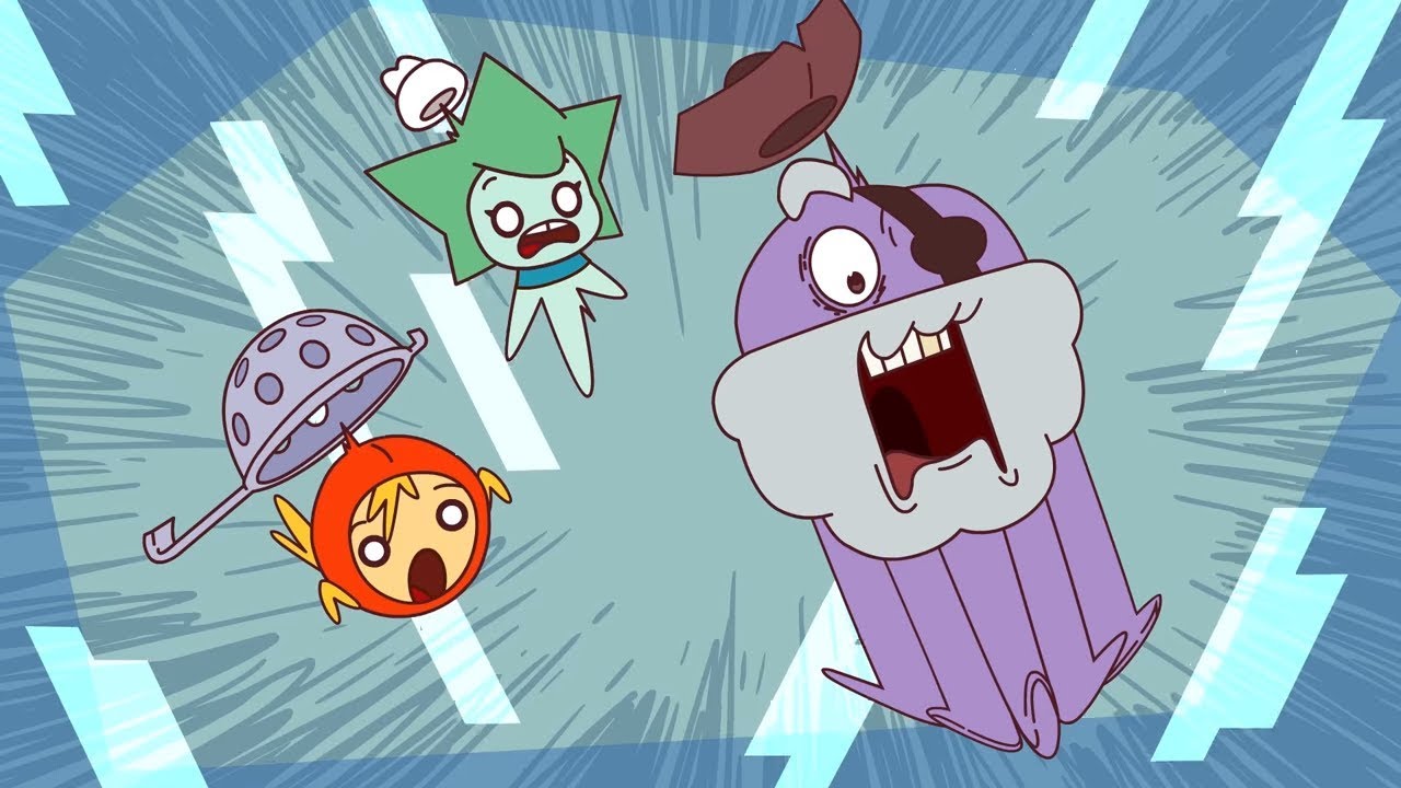 Multiki-dlya-detej-Kapitan-Kraken-Eliksir-bodrosti-Zagadochnaya-sosedka-Novye-multfilmy