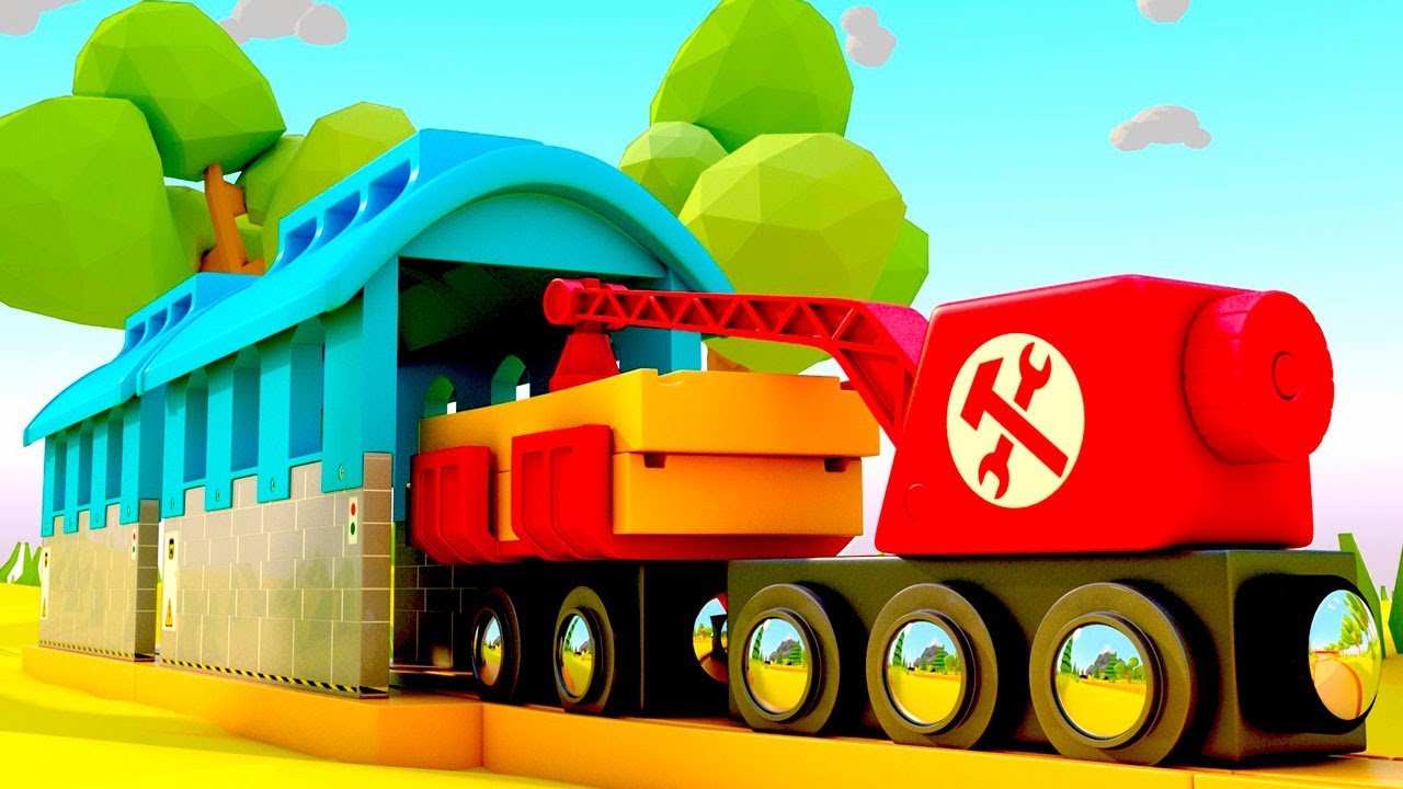 NOVINKA-Multfilmy-2017-OSTROV-POEZDOV-Avariya-na-zheleznoj-doroge-MULTIKI-pro-PAROVOZIKI