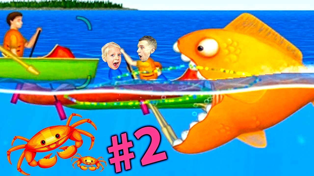 Priklyuchenie-GOLODNOJ-RYBY-2-Sesh-vse-podryad-Veselaya-igra-kak-multik-dlya-detej-ot-FFGTV-Family-fun