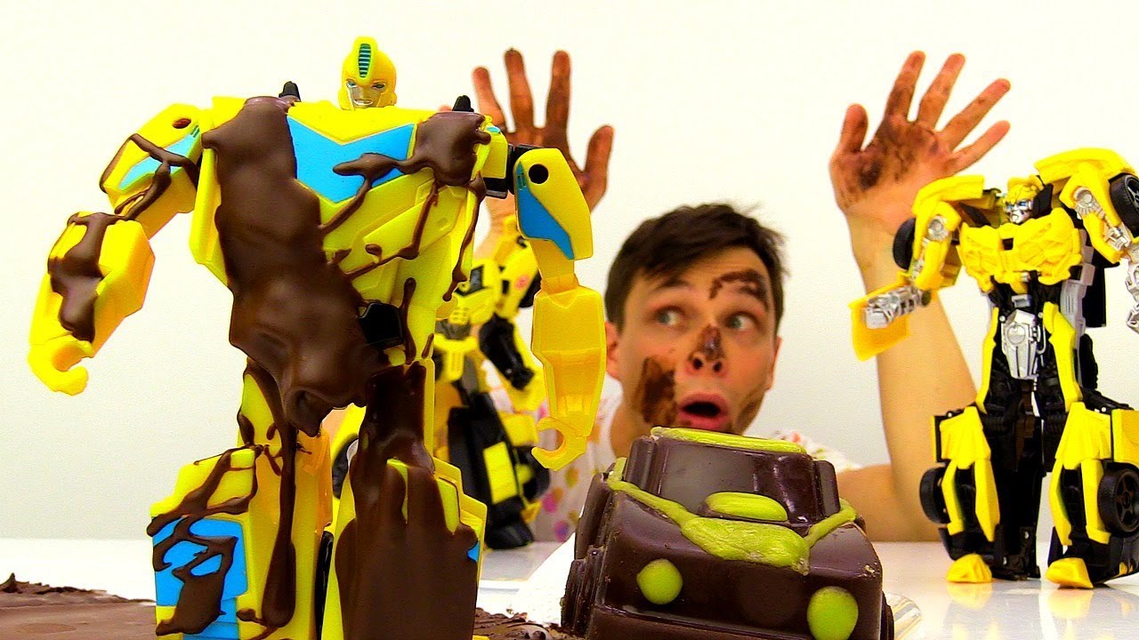 SHokoladnyj-BAMBLBI-Fyodor-i-Transformery-na-Fabrike-SHOKOLADA-Igry-mashinki-dlya-malchikov