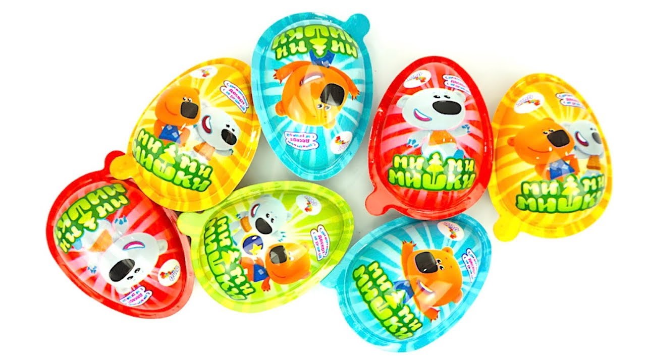 Syurprizy-i-igrushki-Mi-Mi-Mishki-Oktyvaem-yai-tsa-syurprizy-s-geroyami-multika-Mi-Mi-Mishki