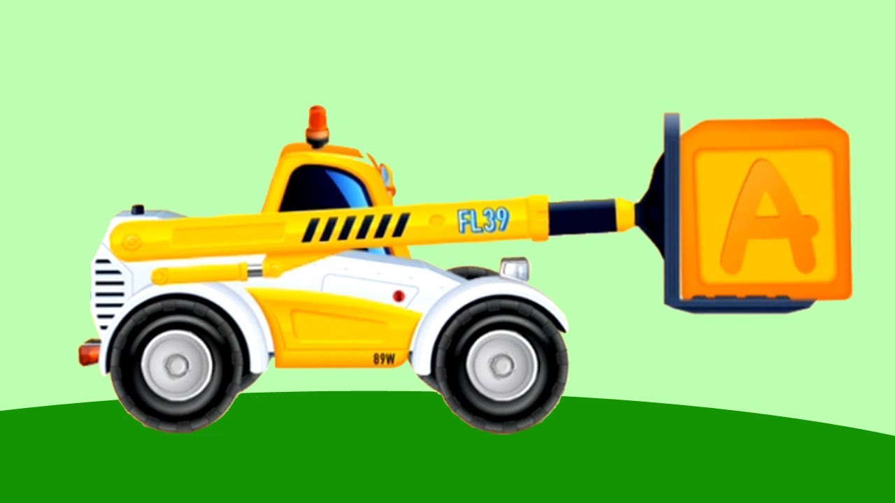 Multfilmy-pro-mashiny-Teleskopicheskij-pogruzchik-Rabochie-mashiny