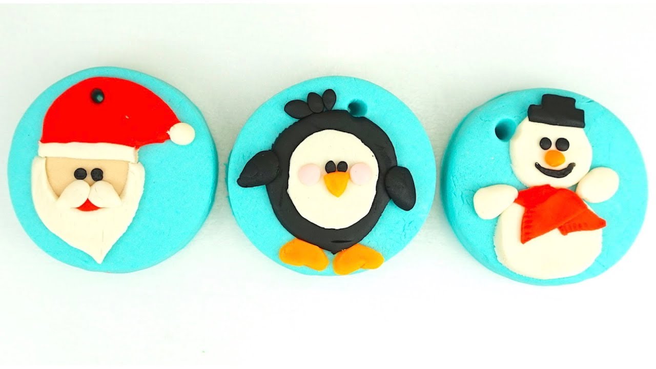 Plastilin-dlya-detei-lepim-novogodnie-igrushki-iz-plastilina-plei-do-Razvivayushhee-video-dlya-detei