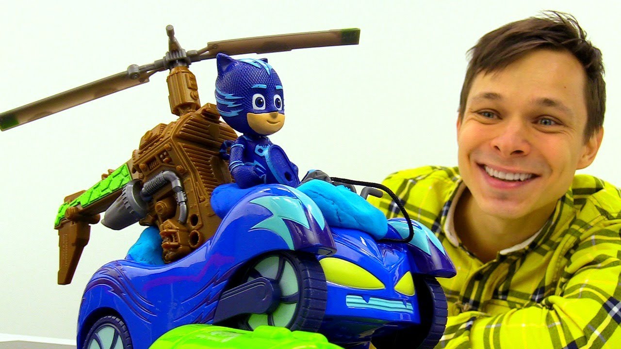 Vertomobil-dlya-Ketboya-Fyodor-prokachivaet-mashinku-Geroyam-v-Maskah-Igry-dlya-detej