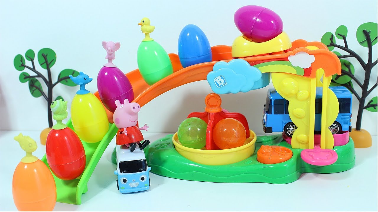 Video-s-igrushkami.-Igrushechnaya-gorka.-Otkryvaem-syurprizy.-Igrushki-Robokar-Poli.-Printsessy-Disneya