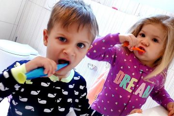 Kids-Morning-routine-Get-ready-with-Roma-and-Diana-Videos-for-children